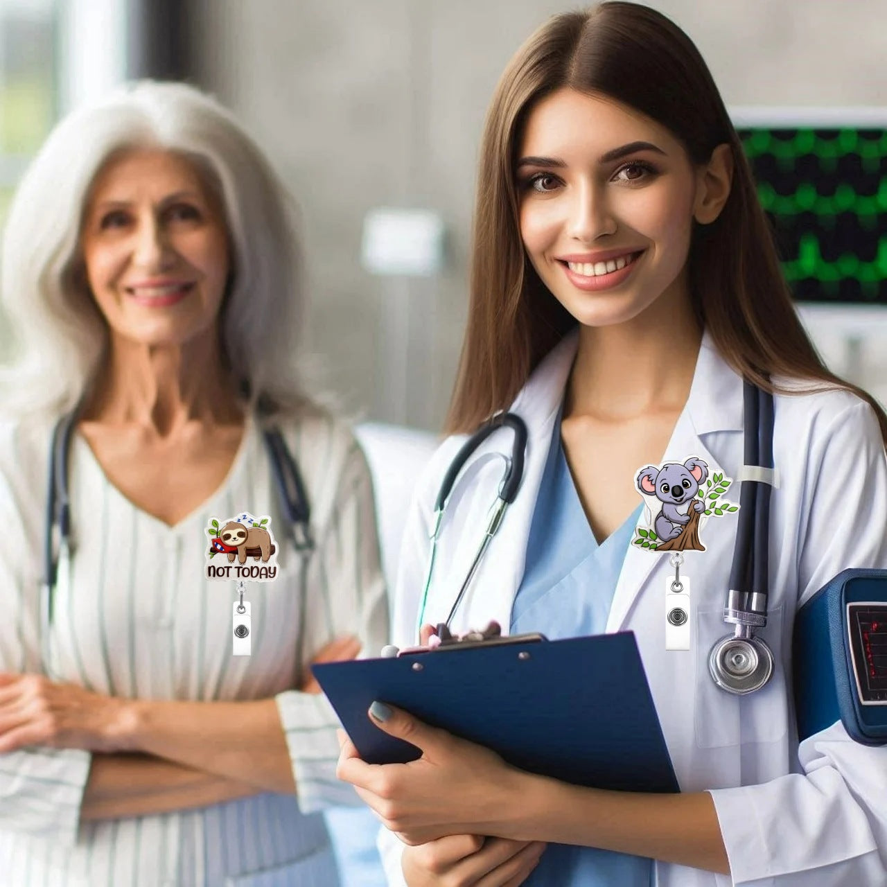 Wholesale Animal Quotes Badge Reels Keychains