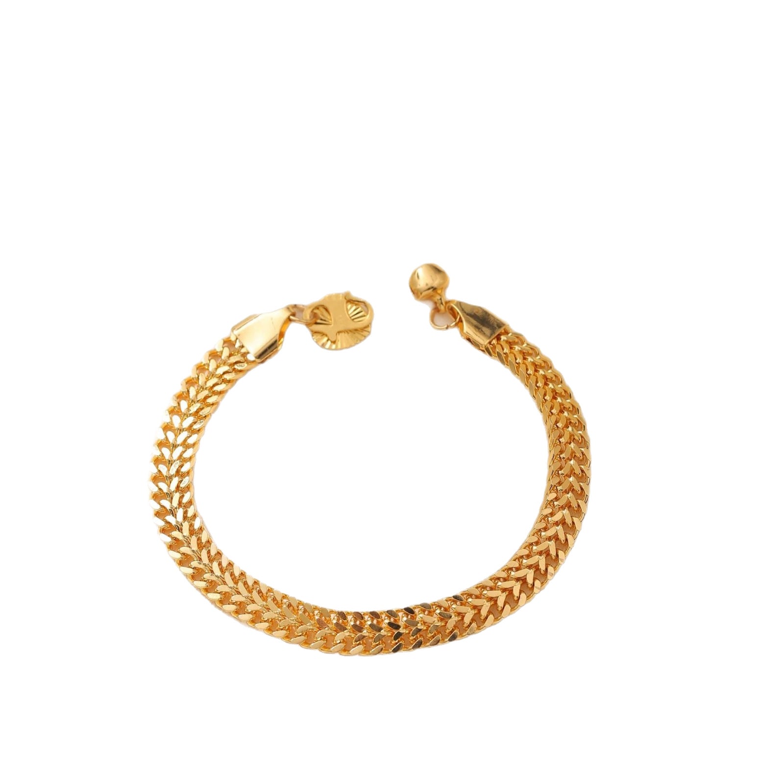 Wholesale Titanium Steel Electroplated Men' s Bracelet Simple Boutique Resale Gift