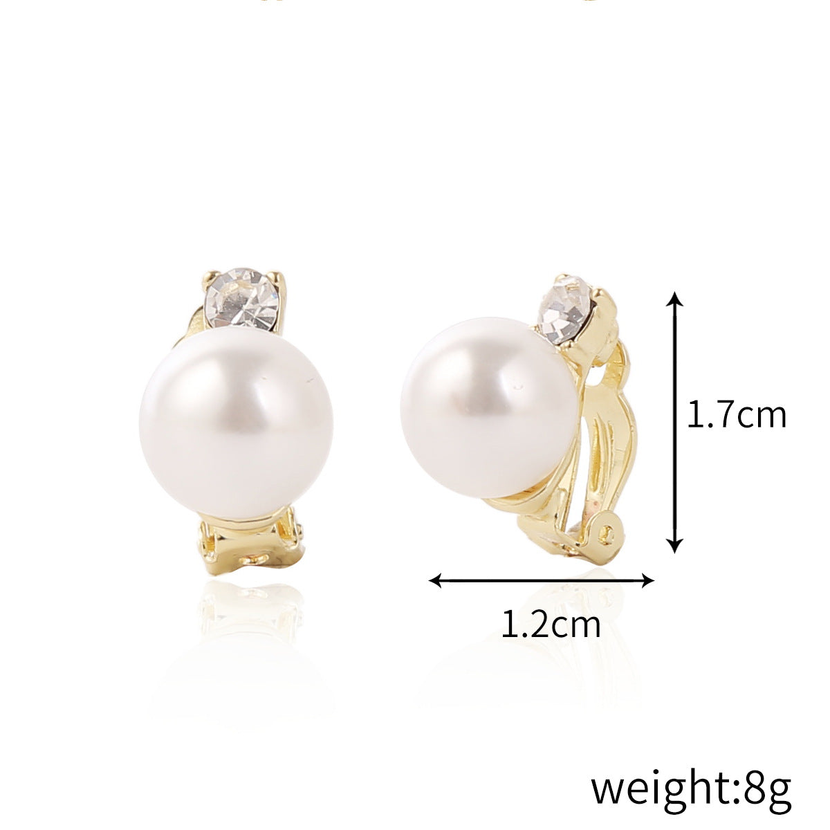 Wholesale Baroque Pearl Earrings Ear Cuff ACC-ES-ManYi004