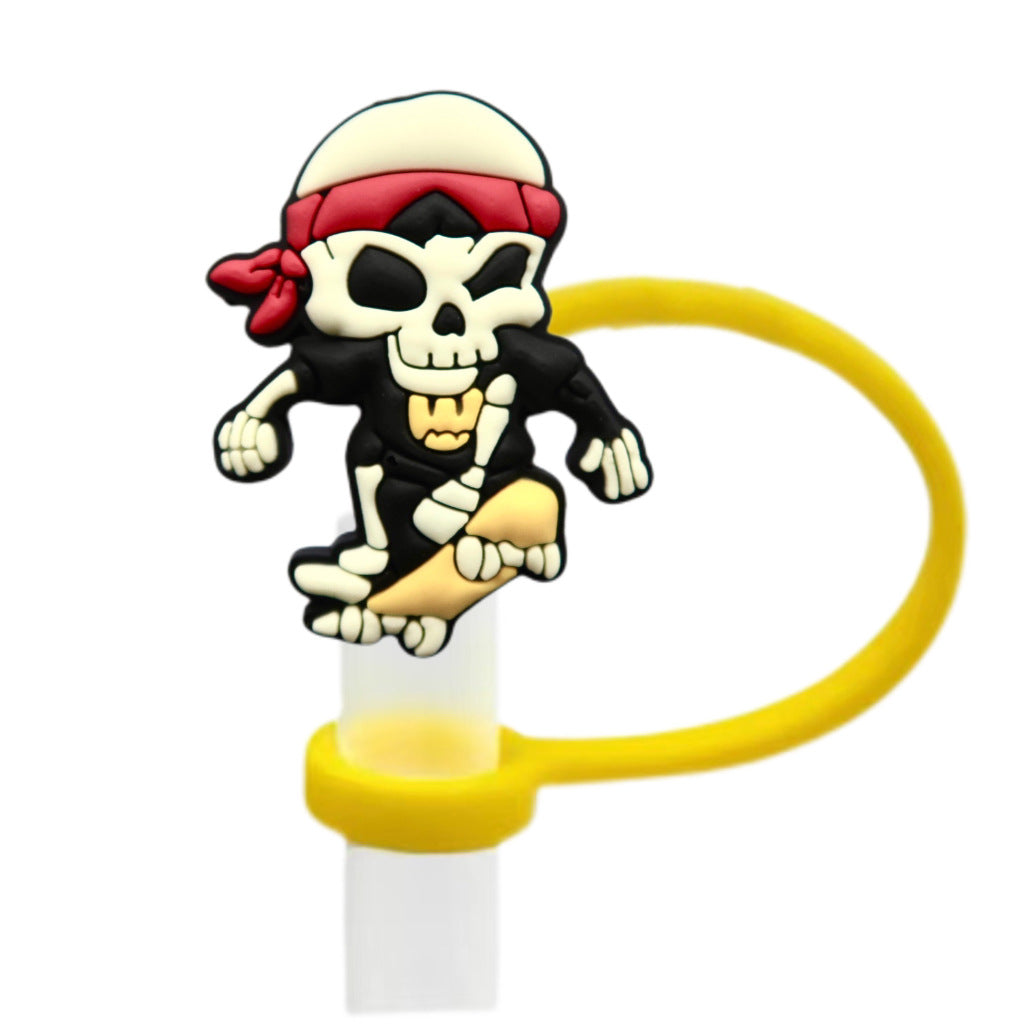 Wholesale 10pcs  Silicone  Straw Cover Straw Tube Cap