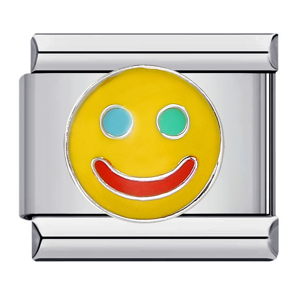 Wholesale  Italian Modular Good Mood DIY Stainless Steel Bracelet