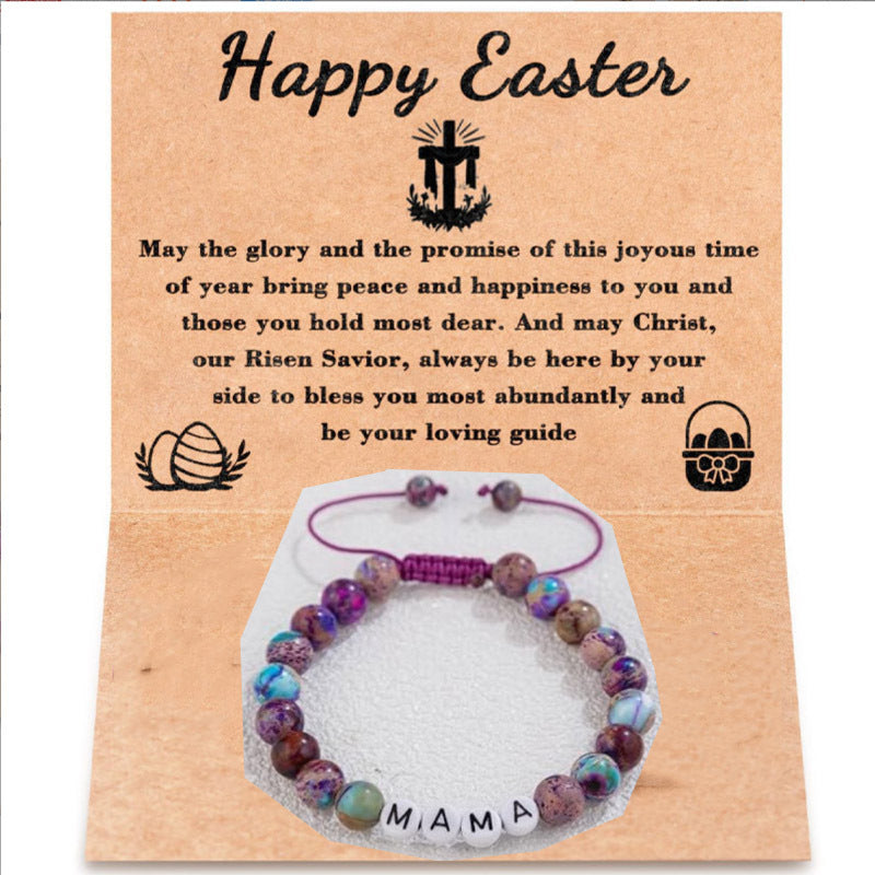 Wholesale Pink Zebra Flower Purple Emperor Pine Black Frosted Tiger Eye Cross Braided Bracelet ACC-BT-zhixiang005