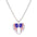 Wholesale  US Independence Day Flag Pendant Necklace