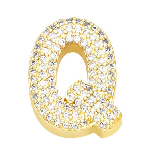 Wholesale 26 letters light luxury necklace