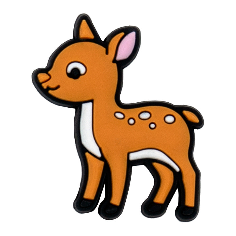 Wholesale Random 100pcs Animal Shoes Accessories Shoes Charms