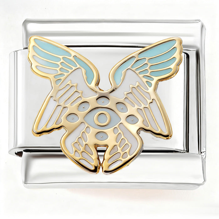 Wholesale  Italian Charm Bracelet 9mm DIY color patchwork Creative Stainless Steel Composable Bracelet