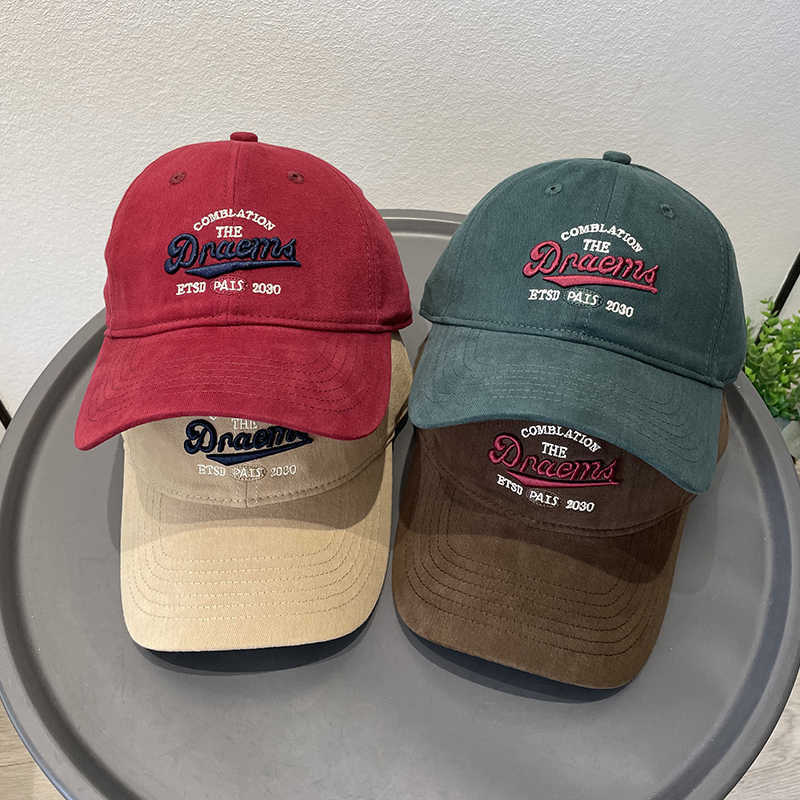 Wholesale Soft top lettered baseball cap hat