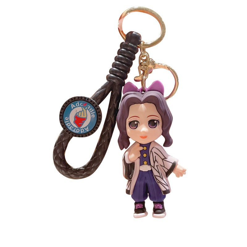 Wholesale Cartoon Silicone Keychain ACC-KC-JuCai003