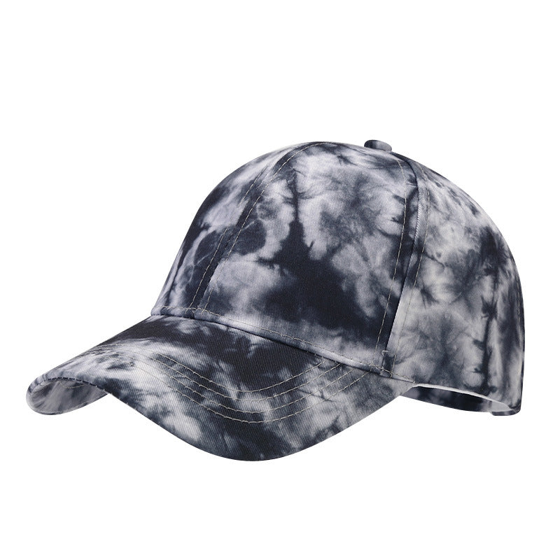 Wholesale  tie-dye fashion Sun-proof baseball cap