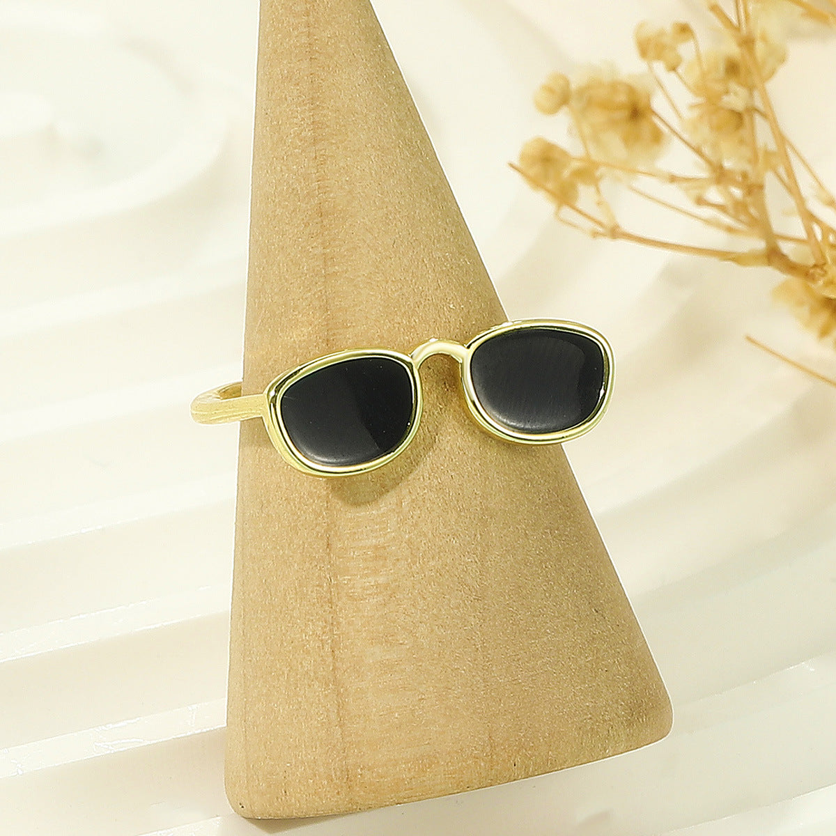 Wholesale love open Small Gold Watch Couple  Ring