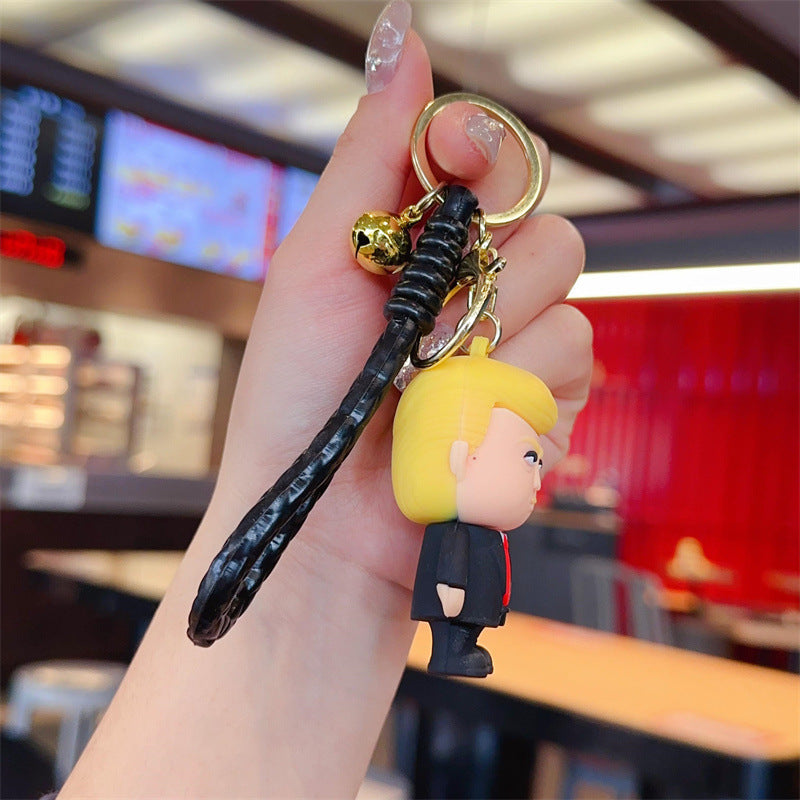 Wholesale Cute cartoon silicone keychain