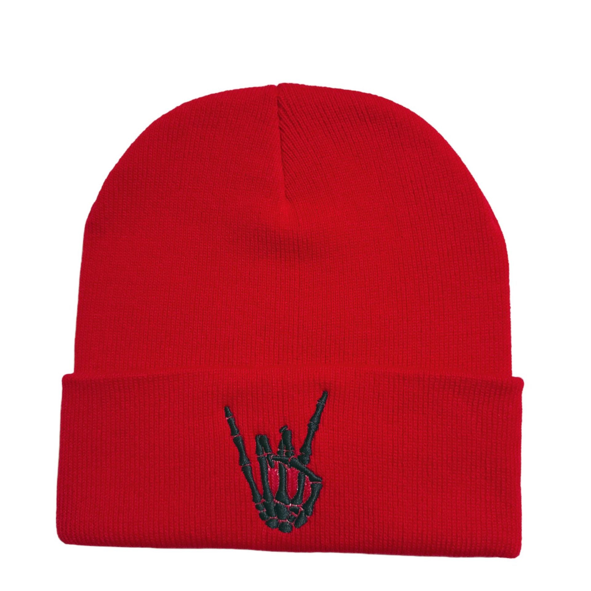 Wholesale  skull knitted hat beanie