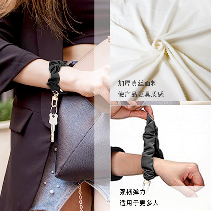 Wholesale Wrist Keychain Elastic Wrist Strap Key Pendant Keychains