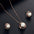 Wholesale  All-match Pearl Earrings Necklace Jewelry suit