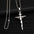 Wholesale Titanium Steel  Cross Necklace  Hip-Hop All-Match Pendant Necklaces