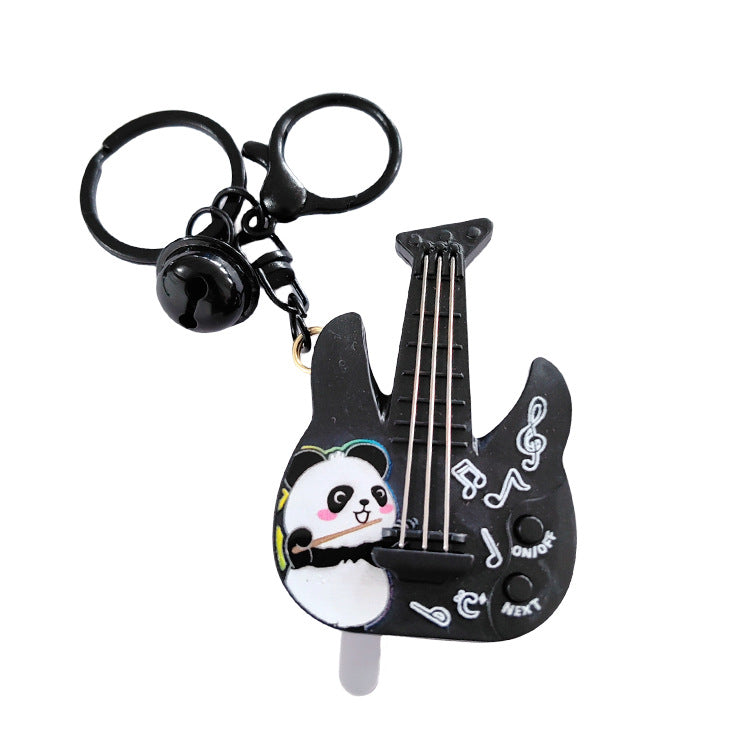 Wholesale Cartoon Animal Guitars Plastic Keychain ACC-KC-Shuot001