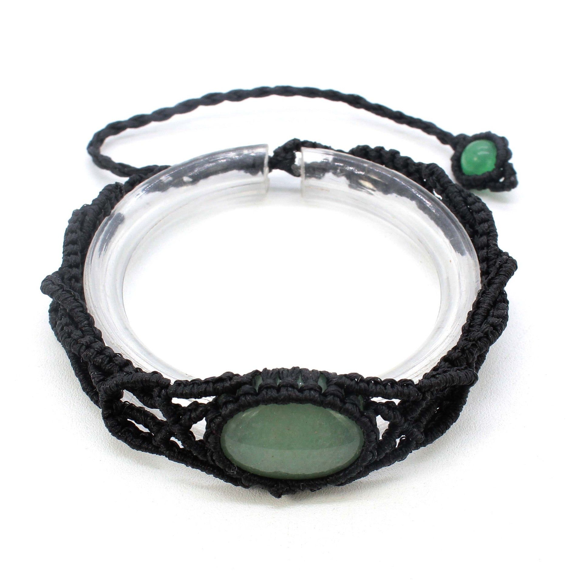 Wholesale Amethyst Natural Crystal Beaded DIY Woven Bracelet Ethnic Style Adjustable Fashion Jewelry Accessory