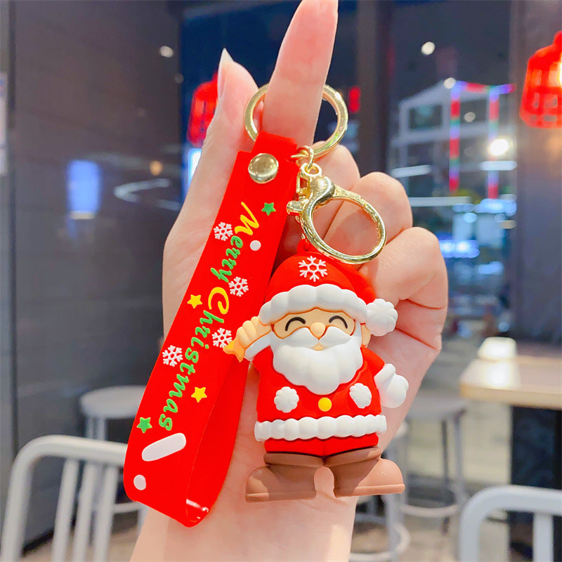 Chiave dell'automobile del pendente del portachiavi sveglio del fumetto all'ingrosso