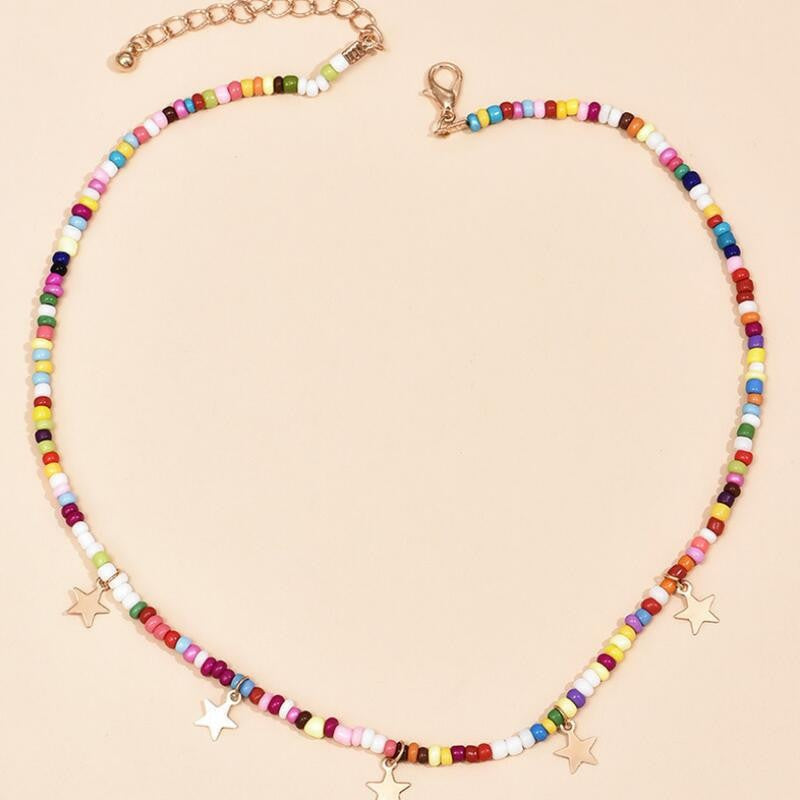 Wholesale  Bohemian Rice Bead Necklace