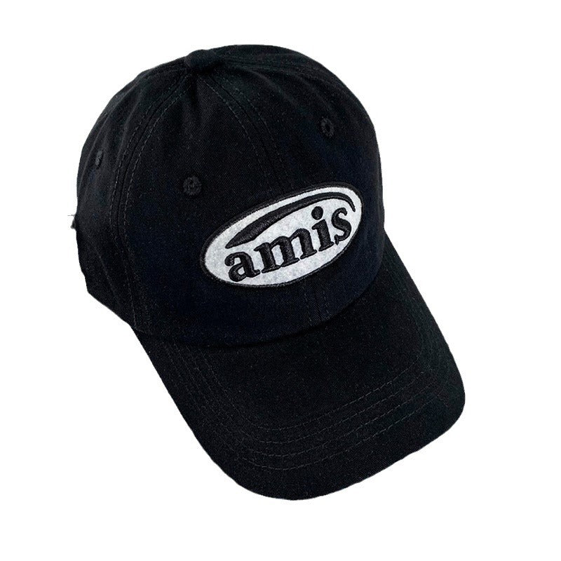 Wholesale red baseball cap with face soft top hat sun hat