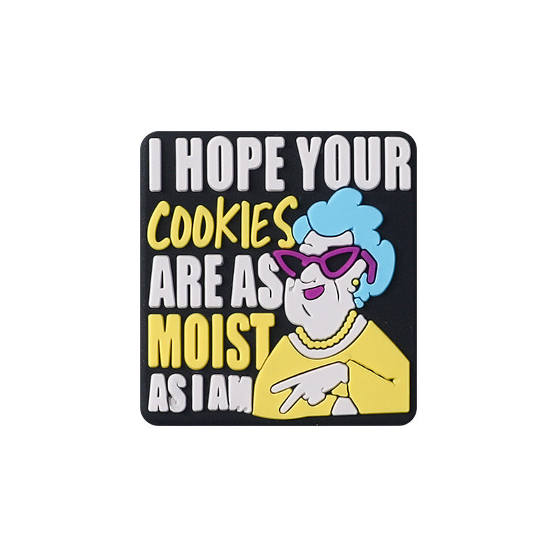 Wholesale 20pcs  drop glue letter Focal Beads DIY Bead Accessories