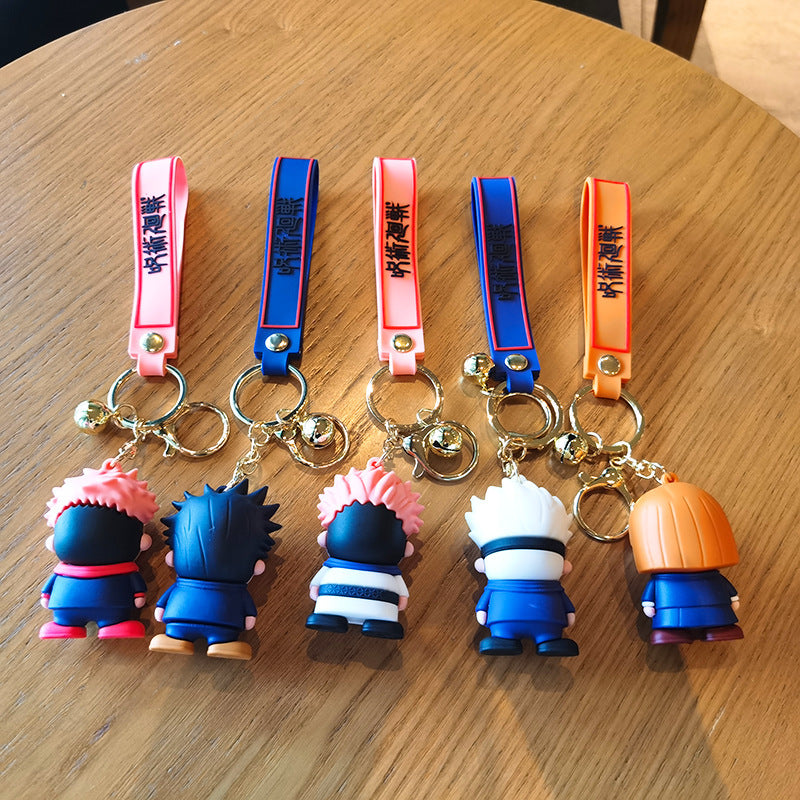 Wholesale Cartoon PVC Soft Keychain Cute Keychain ACC-KC-DingMing002