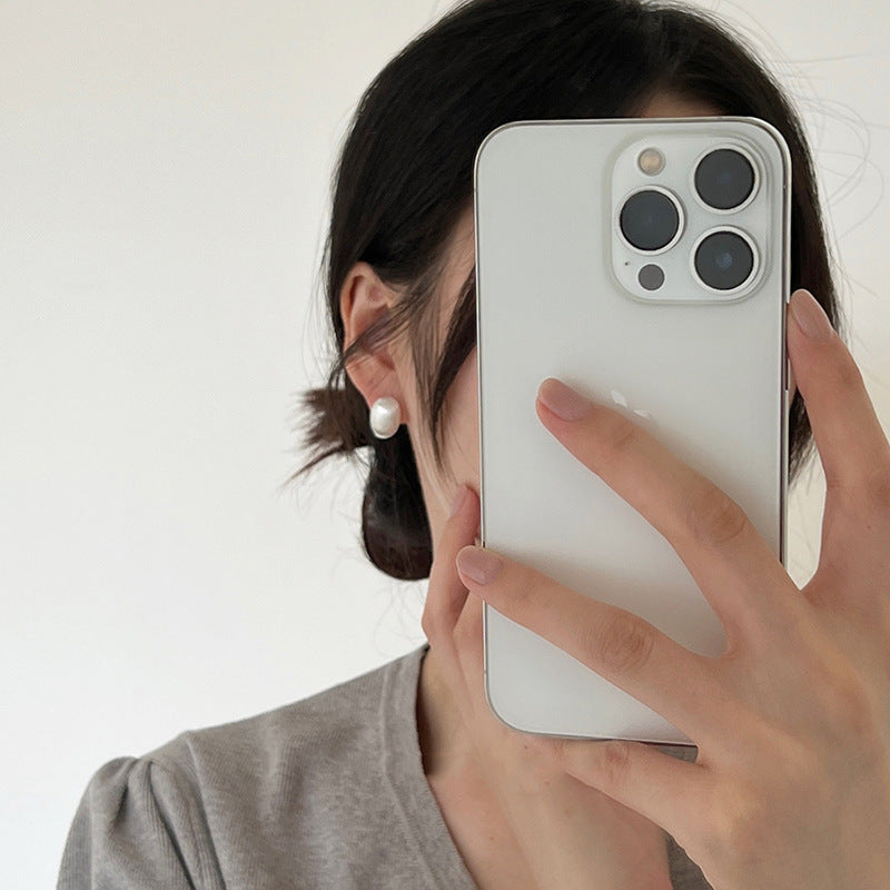 Wholesale Geometric Irregular Wire-drawing Earrings