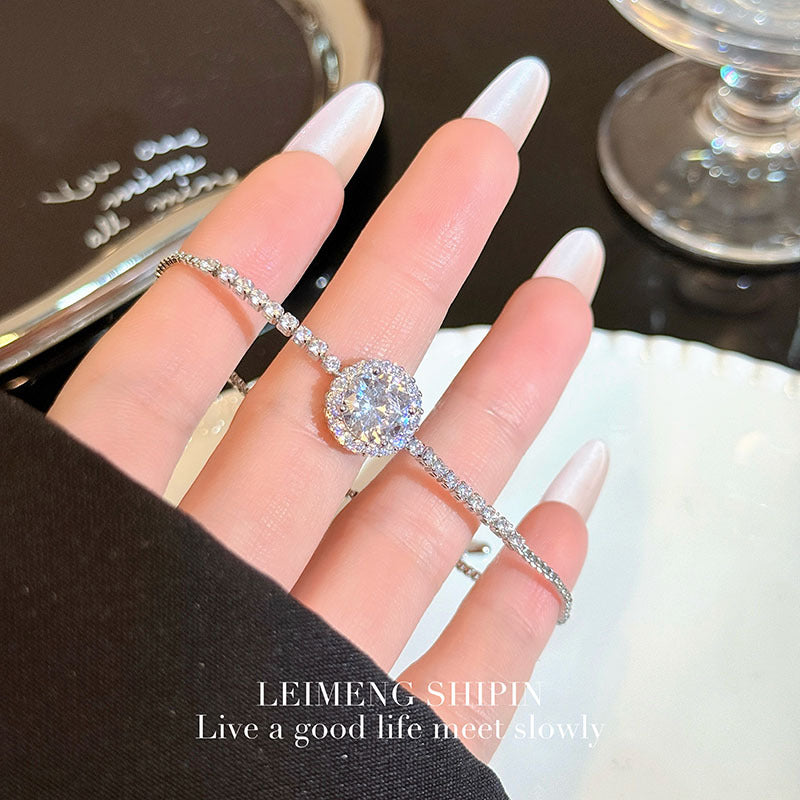 Wholesale Sparkling Zircon Elegant Bracelet