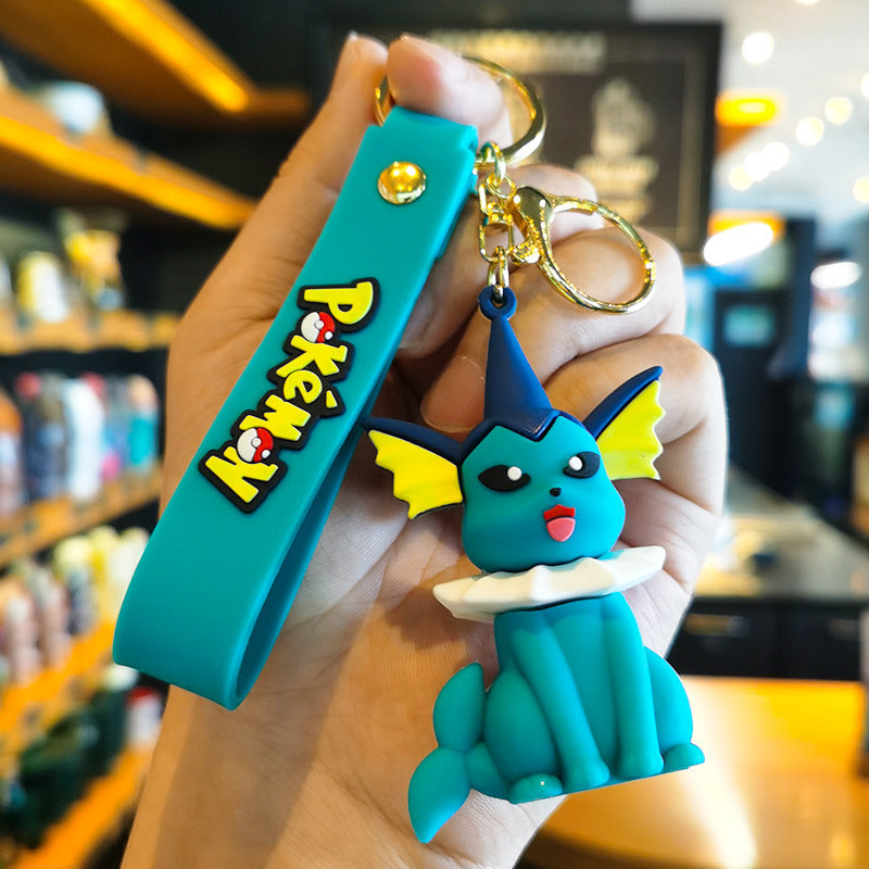 Wholesale Cartoon Cute Silicone Keychains ACC-KC-FanChe005