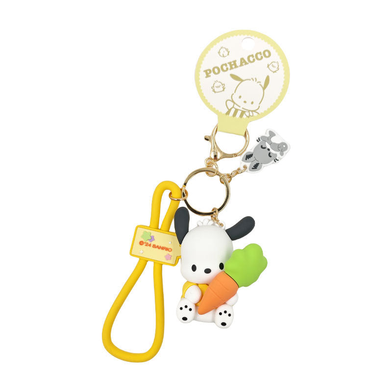 Wholesale Cartoon Big Ears PVC Soft Glue Puppy Keychain Creative Keychain ACCVIP-KC-HangLi010