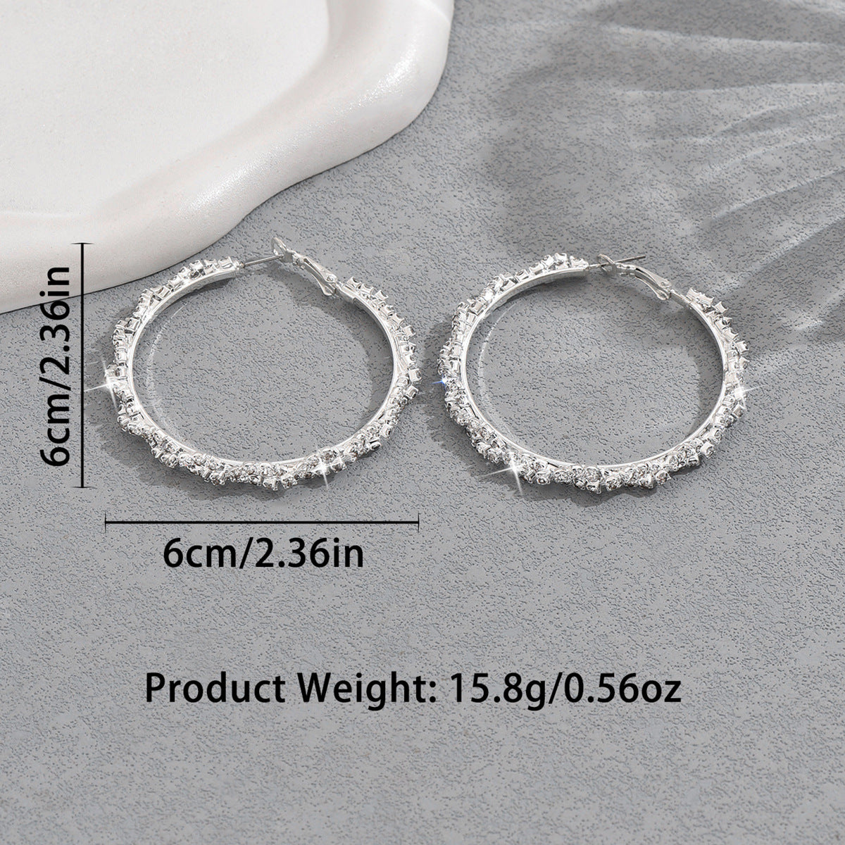 Wholesale  luxury personality exaggerated earrings