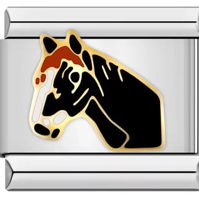 Wholesale Italian Charm Bracelet 9mm DIY  Little Yellow Duck    Creative Stainless Steel Composable Bracelet  ACCVIP