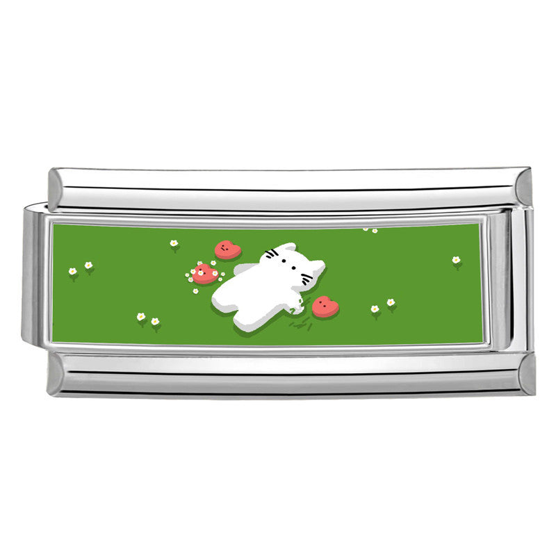 Wholesale  Italian Charm Bracelet 9mm DIY Splicing Cute Creative Stainless Steel Composable Bracelet