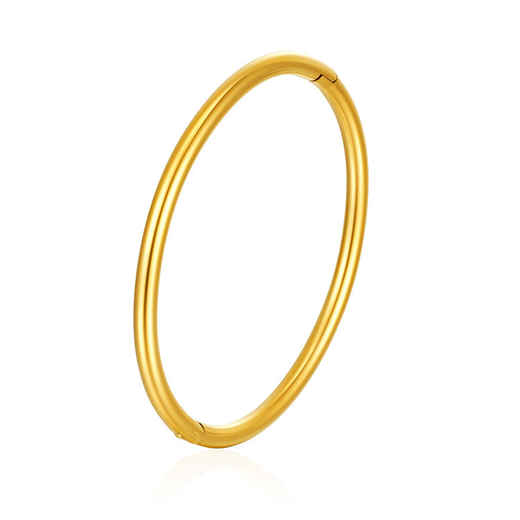 Wholesale Titanium steel Bracelet Retro High-end Women's Plated 18K Bracelet