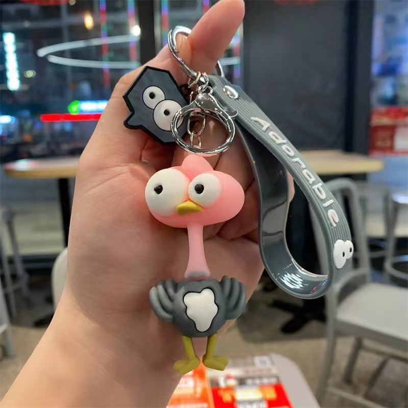 Wholesale Cute Cartoon Giraffe Keychain