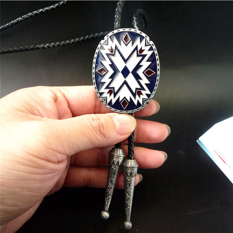 Wholesale light luxury polo long vintage necklace