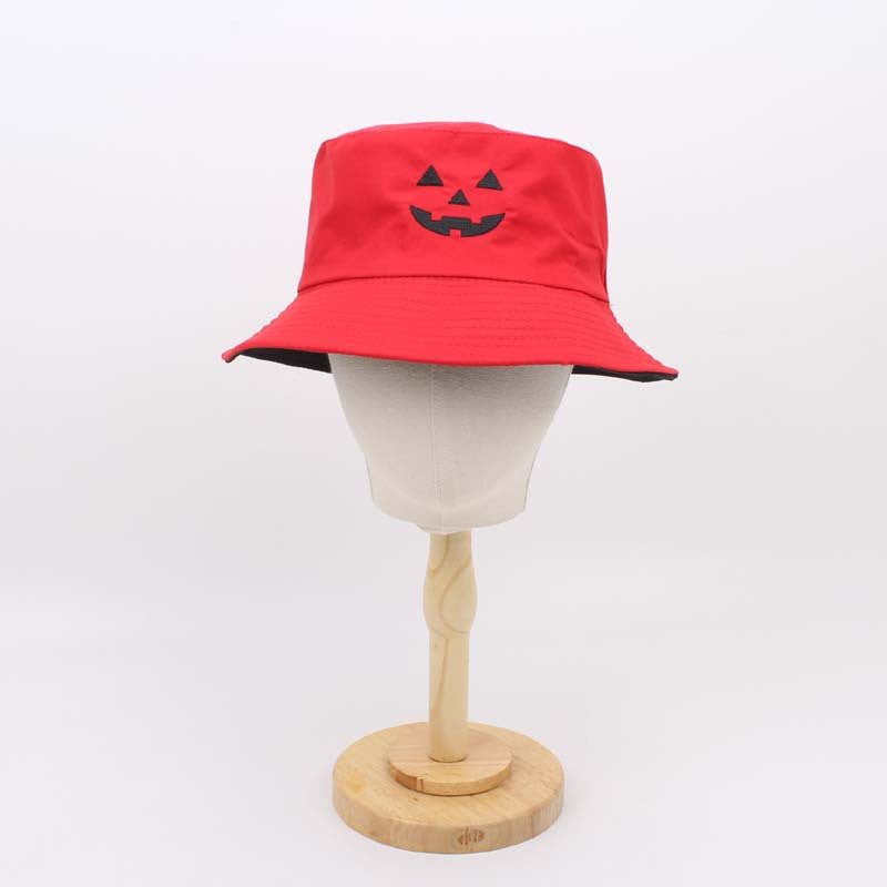 Wholesale   Elements Pumpkin Smiley Fisherman Hat Bucket Hat