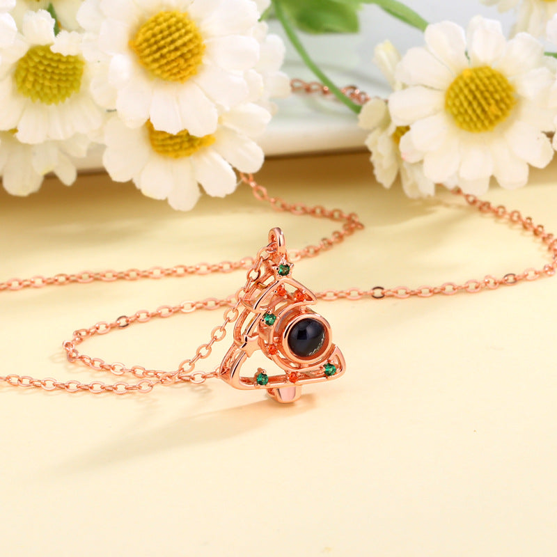 Wholesale 2pcs Christmas Tree Necklaces Pendant ACC-NE-ZhenXin001