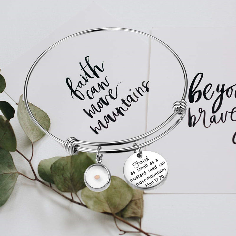 Wholesale Stainless Steel Letter Bracelet