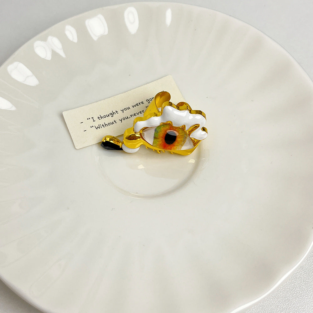 Wholesale  Personality Ears Eyes Nose Multi-element Necklace