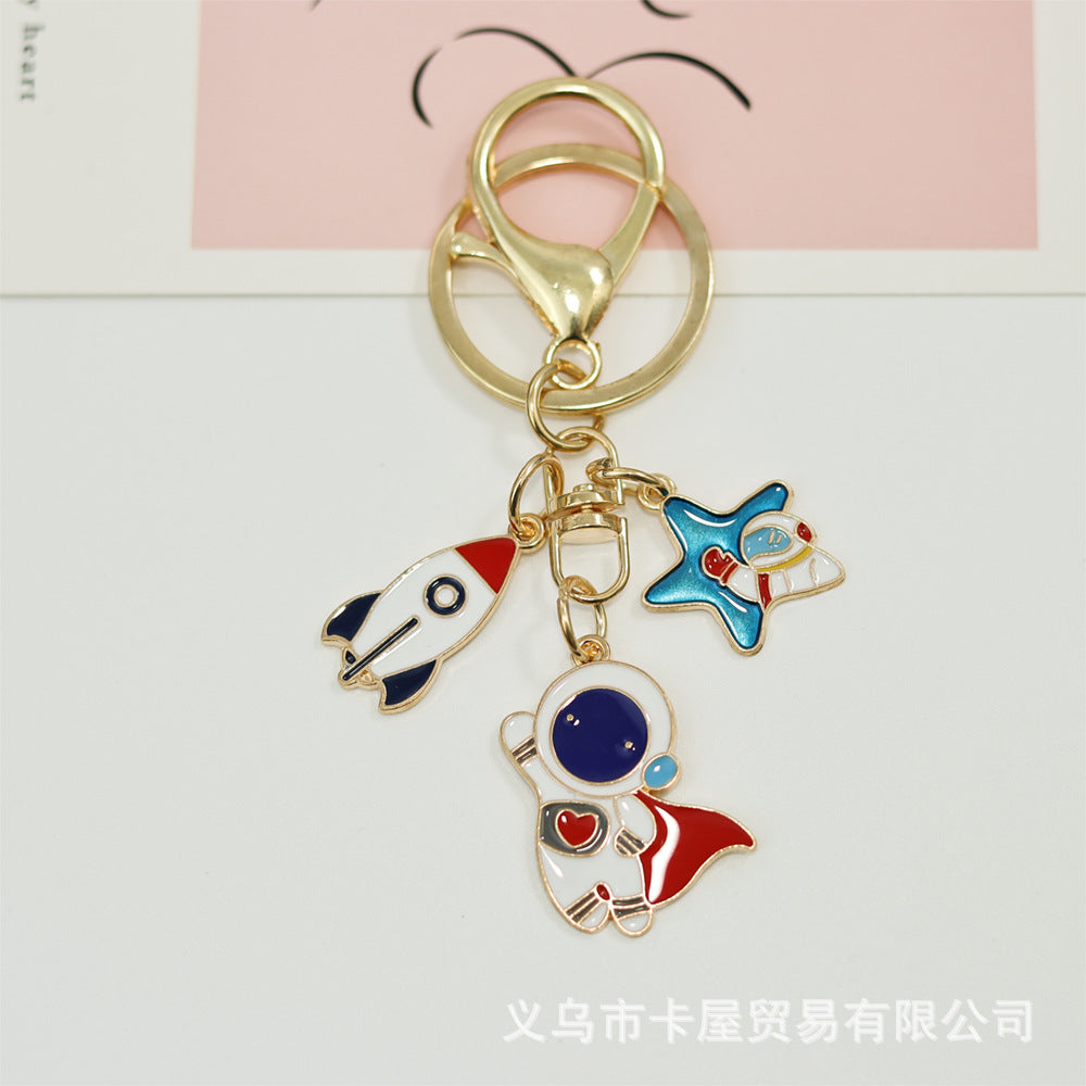 Wholesale Astronaut Metal Keychain