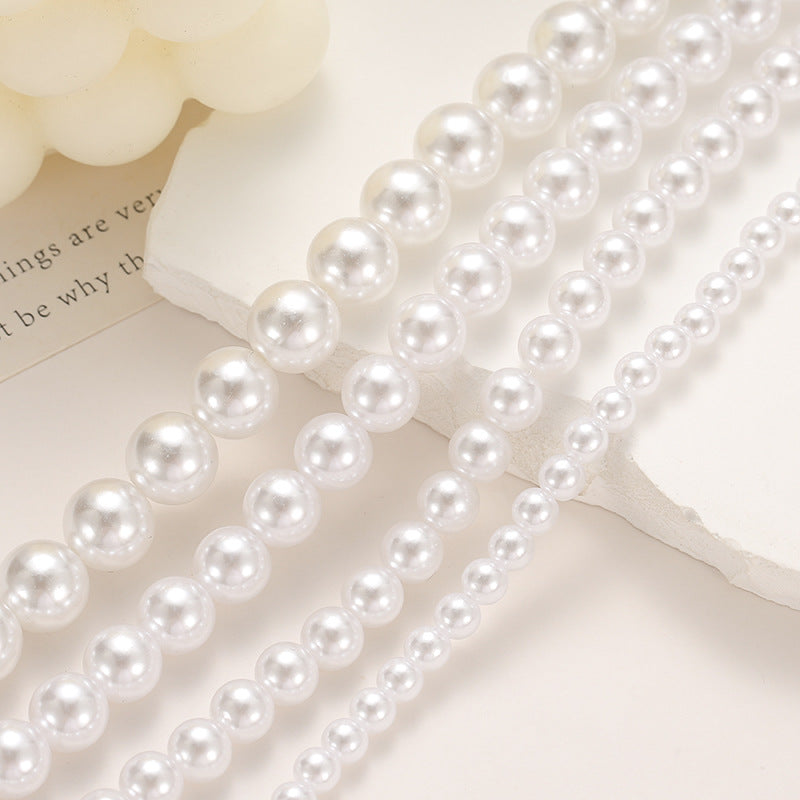 Wholesale light luxury pearl chain clavicle chain necklace