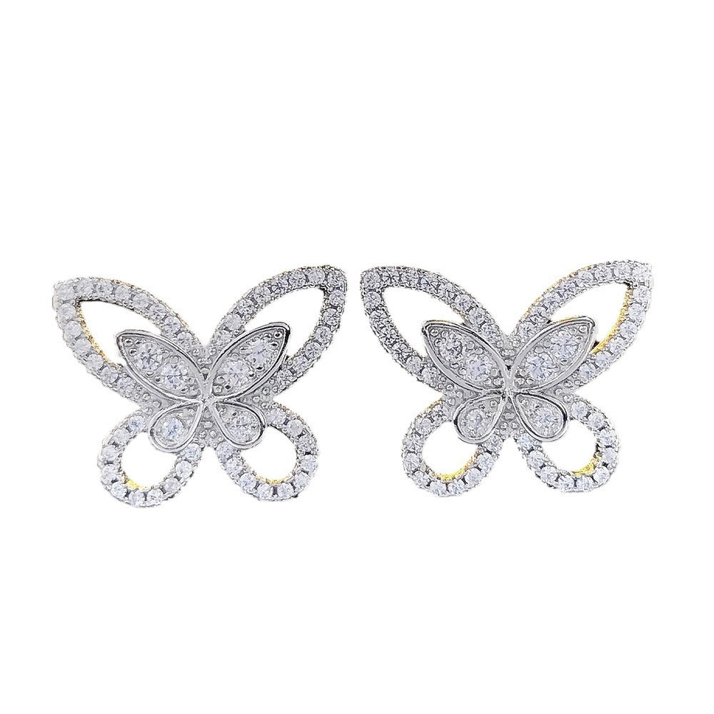 Wholesale Butterfly Micro Diamond Zirconia