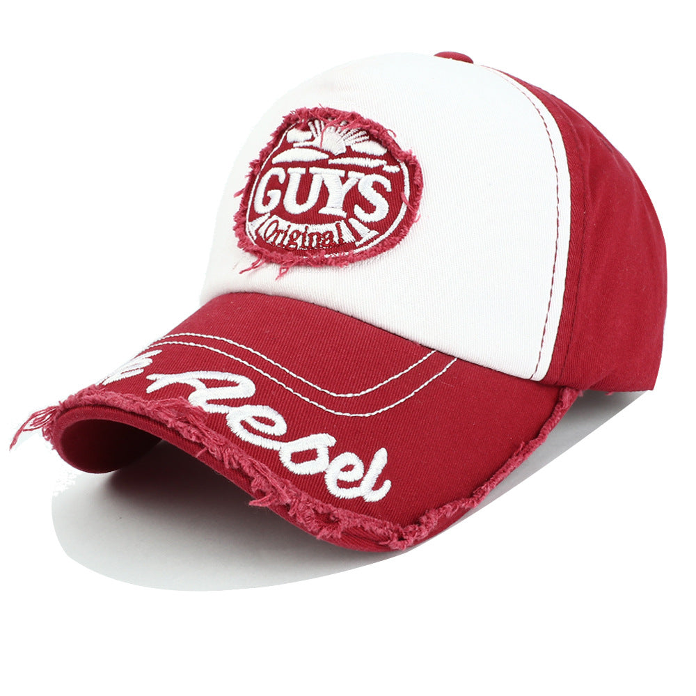 Wholesale Embroidered Vintage Washed Casual Cotton Baseball Cap ACC-HT-RongZhao015