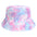 Wholesale  painted tie-dye fisherman hat double-sided hat outdoor two-wear sunshade casual basin hat