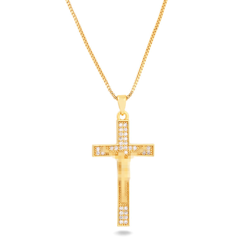 Wholesale Vintage Double Pendant Layering Necklace,  Copper Zircon Gold Plated,  Fashion Jewelry Accessory for Everyday Wear