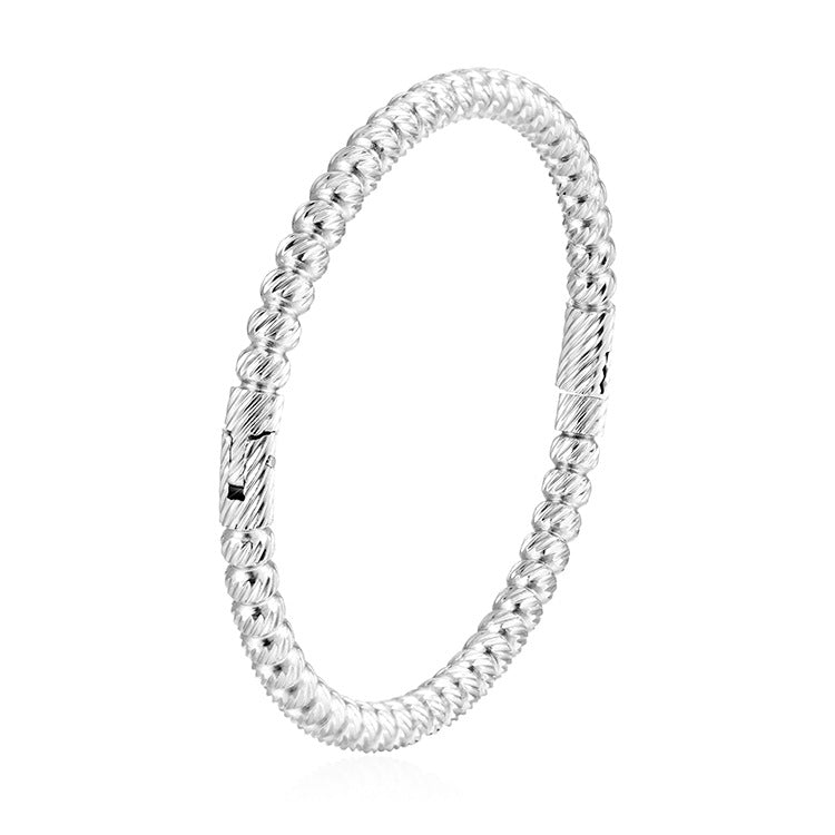 Wholesale Titanium steel Bracelet Retro High-end Women's Plated 18K Bracelet