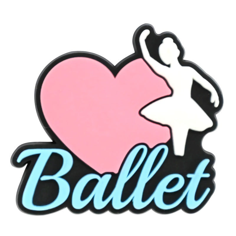 Wholesale 100pcs Random Ballet Collection Shoes Accessories Shoes Charms