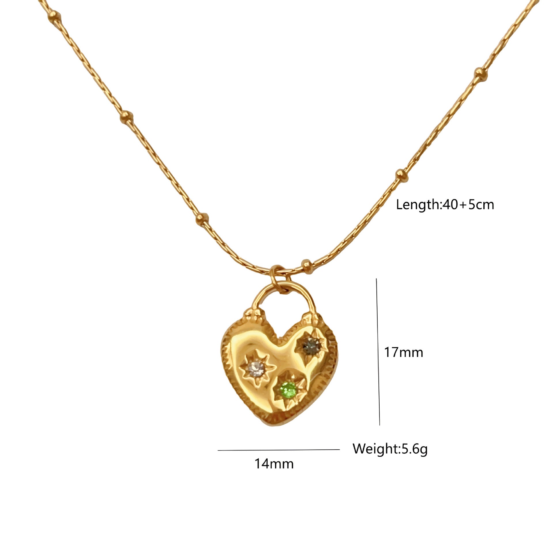 Wholesale Stainless steel Devil's Eye Natural Stone Bamboo Bead Necklace