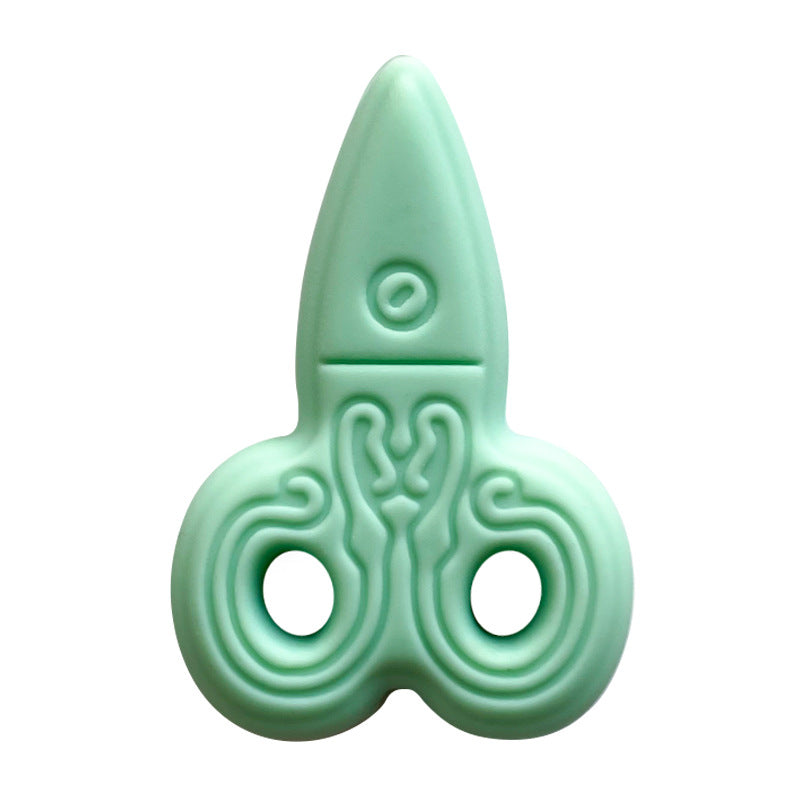 Wholesale of 10PCS Creative Scissors Food Grade Silicone Beads ACC-BDS-WDX038